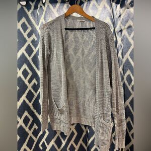 Gray Mudd Cardigan Size M